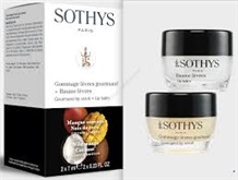 Gommage levres gourmand et baume levres